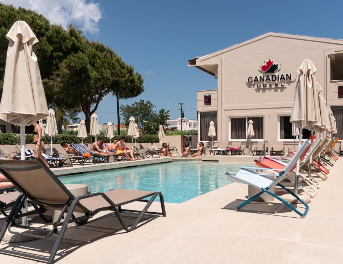 Canadian Hotel Laganas Exteriör bild