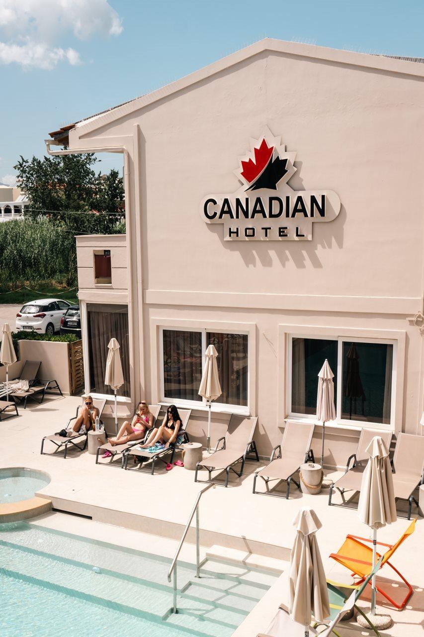 Canadian Hotel Laganas Exteriör bild